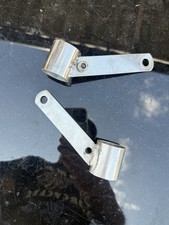 Vintage Motorcycle Period Cafe Racer Stainless Head Lamp Ears Like ‘John Tickle’