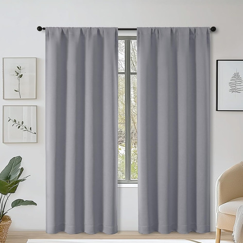 Blackout curtains panels - 2,
