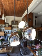 Vintage 1970s 3 Chrome Eyeball