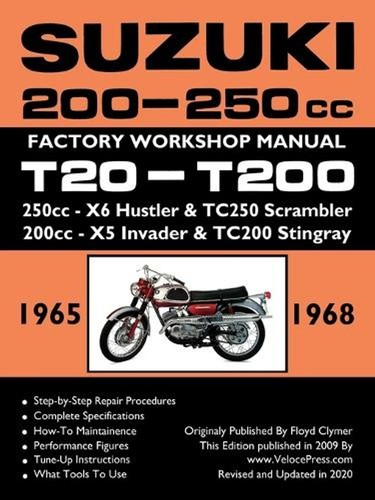 Suzuki t20 t200 1965 - t20, 1965-1969