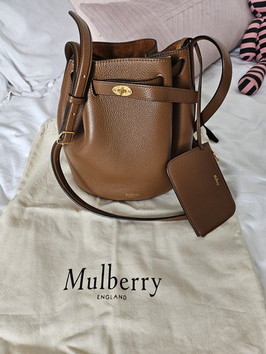 Mulberry abbey leather bucket - mulberry,