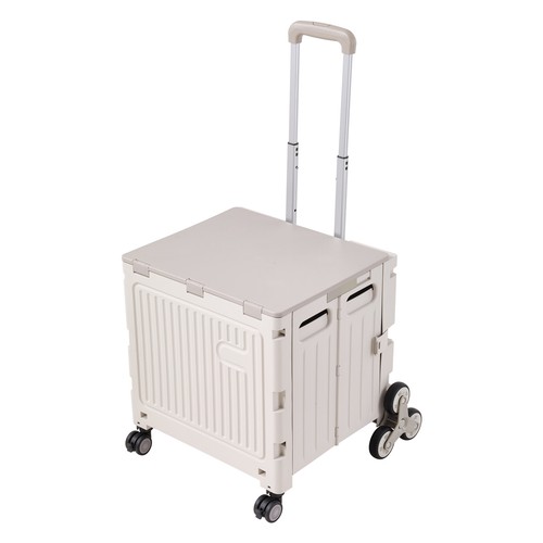 55l folding shopping trolley - shopping,