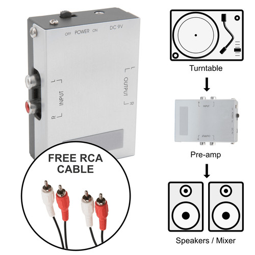 Link turntable phono preamp - phono,