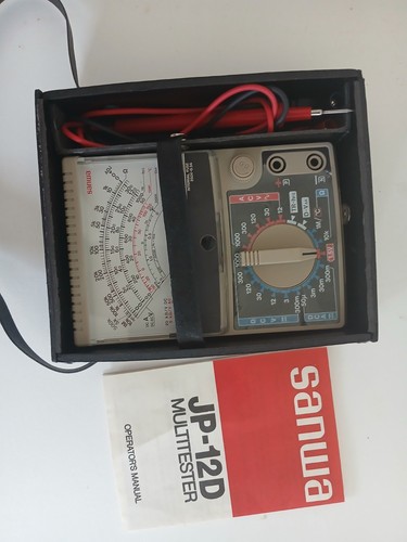 Sanwa 12d multitester - sanwa, jp-12d