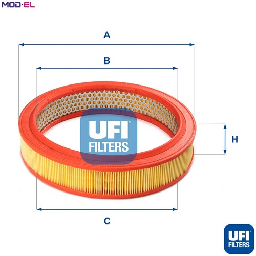Air filter 802 for skoda - 30.802.01,