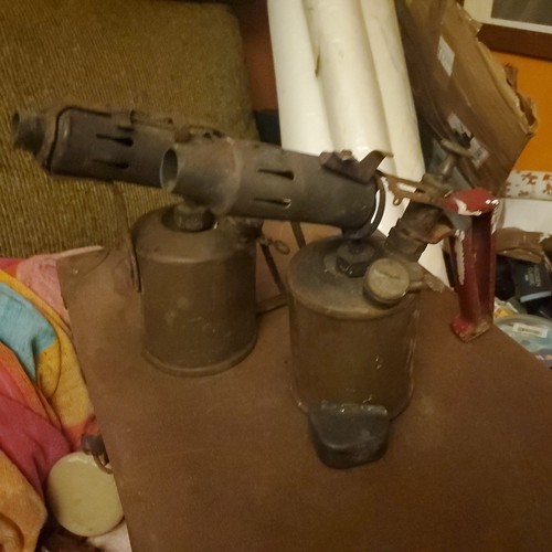 Vintage paraffin blow - vintage,