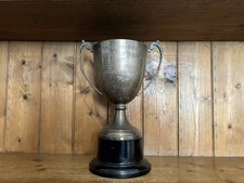 Large vintage silver plate