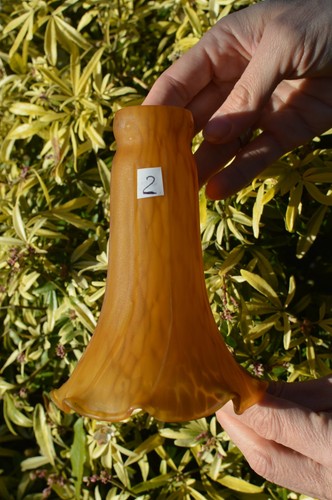 Vintage amber glass - amber,