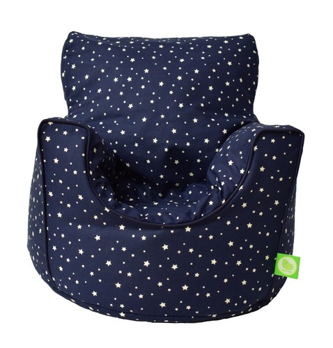 Cotton navy stars bean - cotton, arm