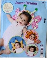 Ellie Mae K254 Infant Baby Sweet Dreams Headrests Boppi Pillows Sewing Pattern