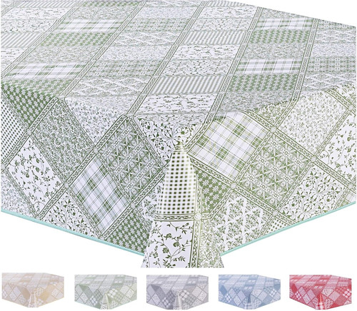 Large rectangular oilcloth pvc - large,