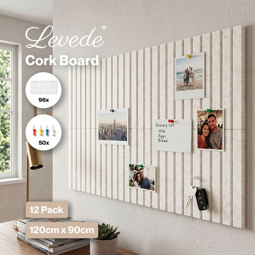 Levede felt notice board 12pcs - board,
