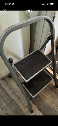Step folding ladder - step,