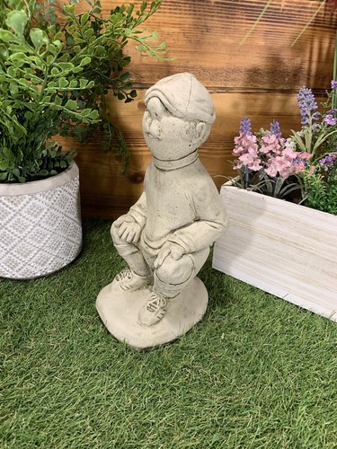 Stone garden goalkeeper - stone,