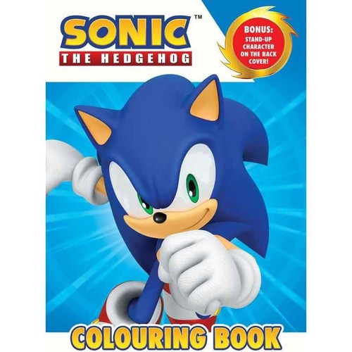 Sonic the hedgehog colouring - hedgehog,