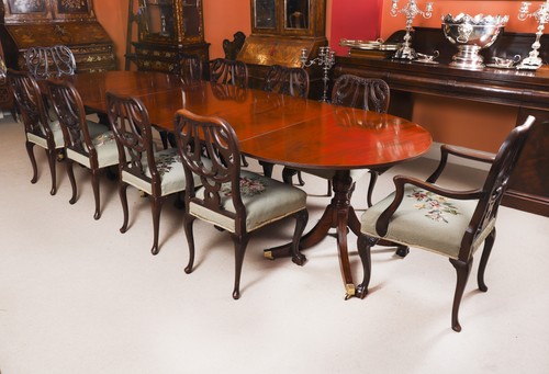 Antique 11ft regency triple - regency,