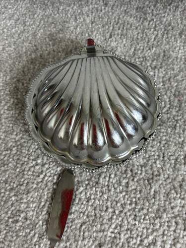 Beautiful silver plated caviar - silver,