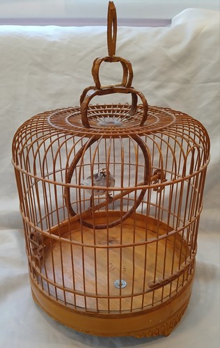 Vintage chinese bamboo wood - vintage,