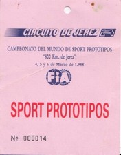 1988 JEREZ 800KM SPORT