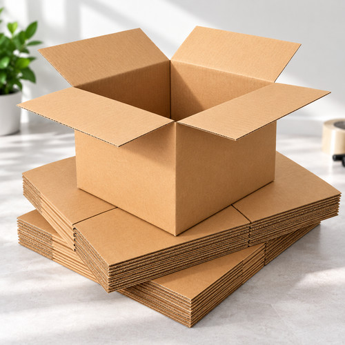 Cardboard packing boxes - cardboard,