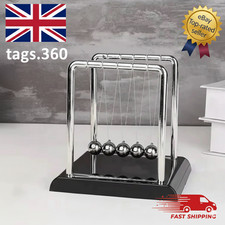 Newton's Cradle Steel Balance Ball Physics Science Pendulum Desk Fun Toy