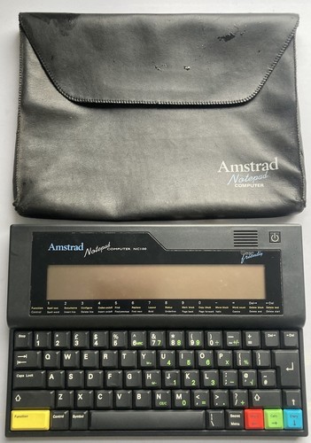 Amstrad notepad computer - amstrad,