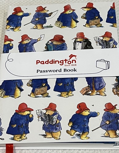 Small password book in - ,
