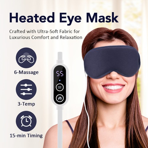 Electric heated eye - electric, mask
