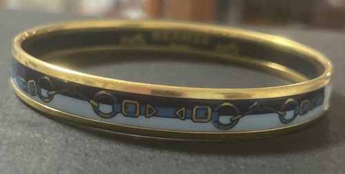 Hermes enamel bangle bracelet - bangle,