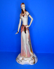 Beautiful ~ Galos Porcelain ~ Egyptian Queen Figurine ~ 27cm ~ Perfect