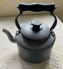 AGA Agaluxe Grey 3 Litre Stove Top Kettle Vintage Kettle 20cm Diameter
