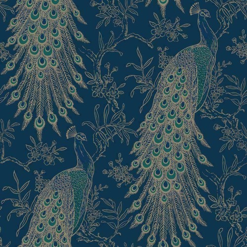 Rasch peacock vintage birds - rasch,