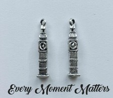 10 x Tibetan Silver BIG BEN