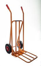 OT1001W4 Sack Truck / Trolley 300kg Load, Extending Load Plate Solid Tyre Wheels