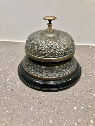 Reception counter top bell - top,