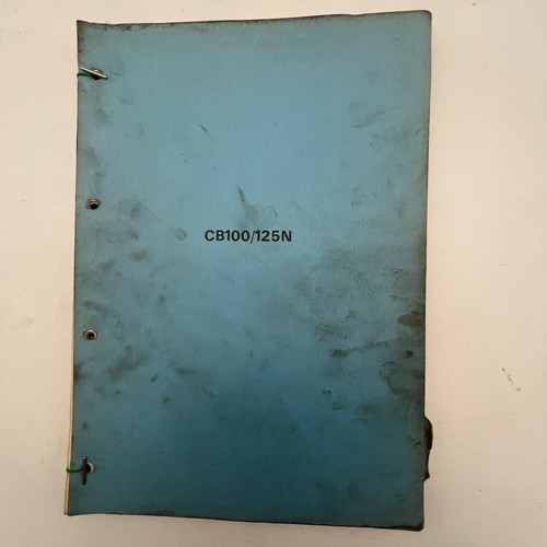 Honda cb100n cb125n genuine - cb100n,
