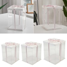 Empty Cake Box Gift Box with Lid for Home or Bakery Dessert Shop Cake Display UK