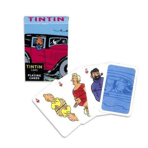 Tintin playing cards pack - cards,