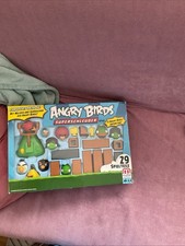 Angry Birds Mega Fling  Game Very Rare Slingshot Makes Sounds Working Great Set