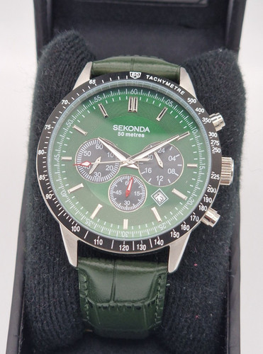 Sekonda men chronograph watch - sekonda,