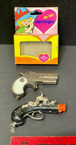 Vintage derringer toy cap - toy, gun
