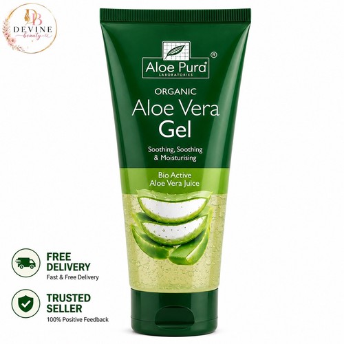 Organic aloe vera gel 100ml - organic,