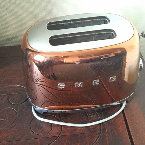 Smeg slice toaster rose gold - toaster,