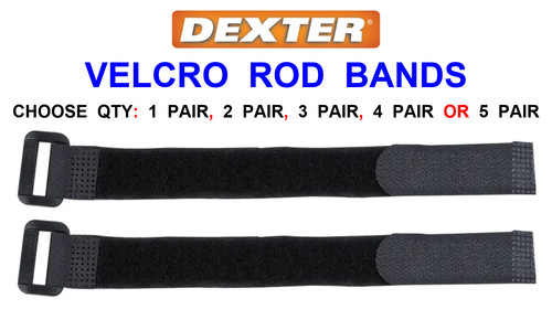 Dexter velcro rod bands - rod,
