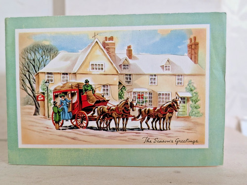 Vtg xmas 1950 horse - 1950's,