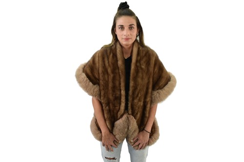Mink fur stole fox - |, &