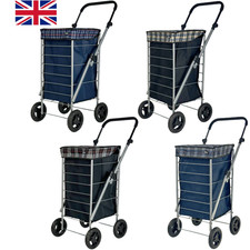 4 Wheel Shopping Trolley Large