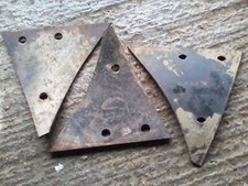 3 x Left Hand Kuhn Plough