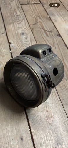 Vintage carbide acetylene lamp - carbide/acetylene,