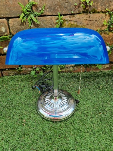 Traditional but blue - traditional, in